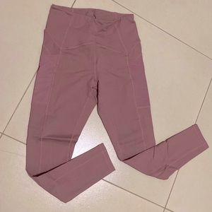 Beautiful Lavender Colored Full Length Legging
